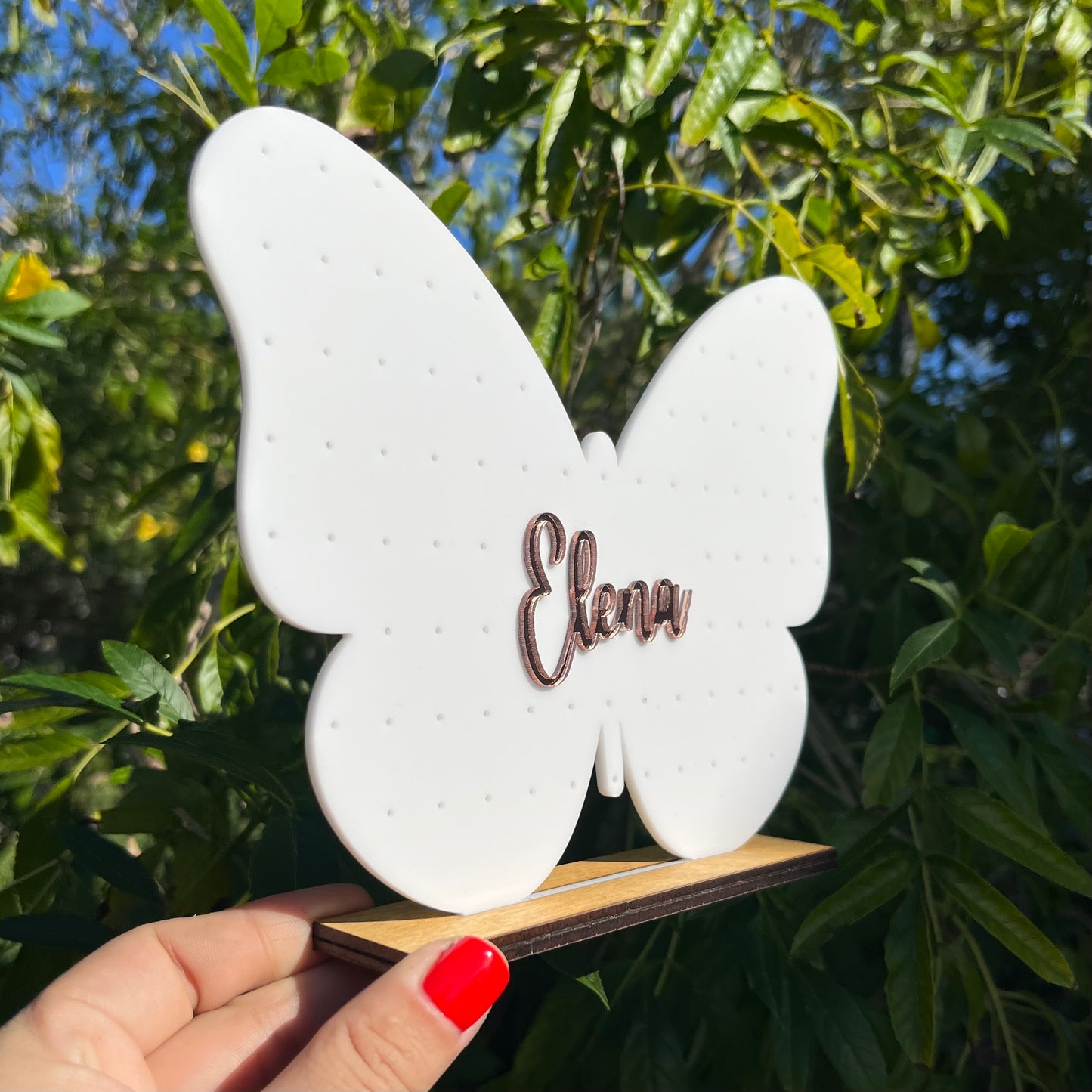 Butterfly Earring Holder Stand