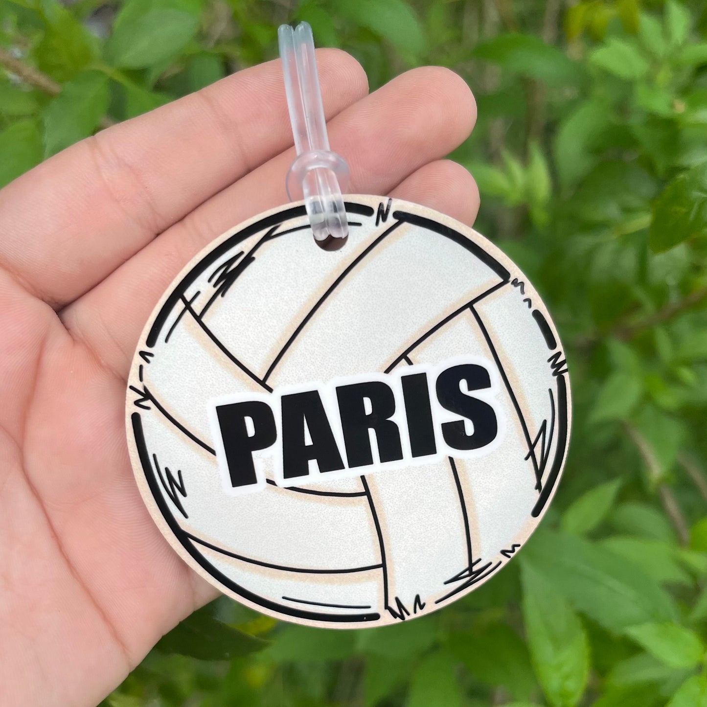 Volleyball Bag Tag