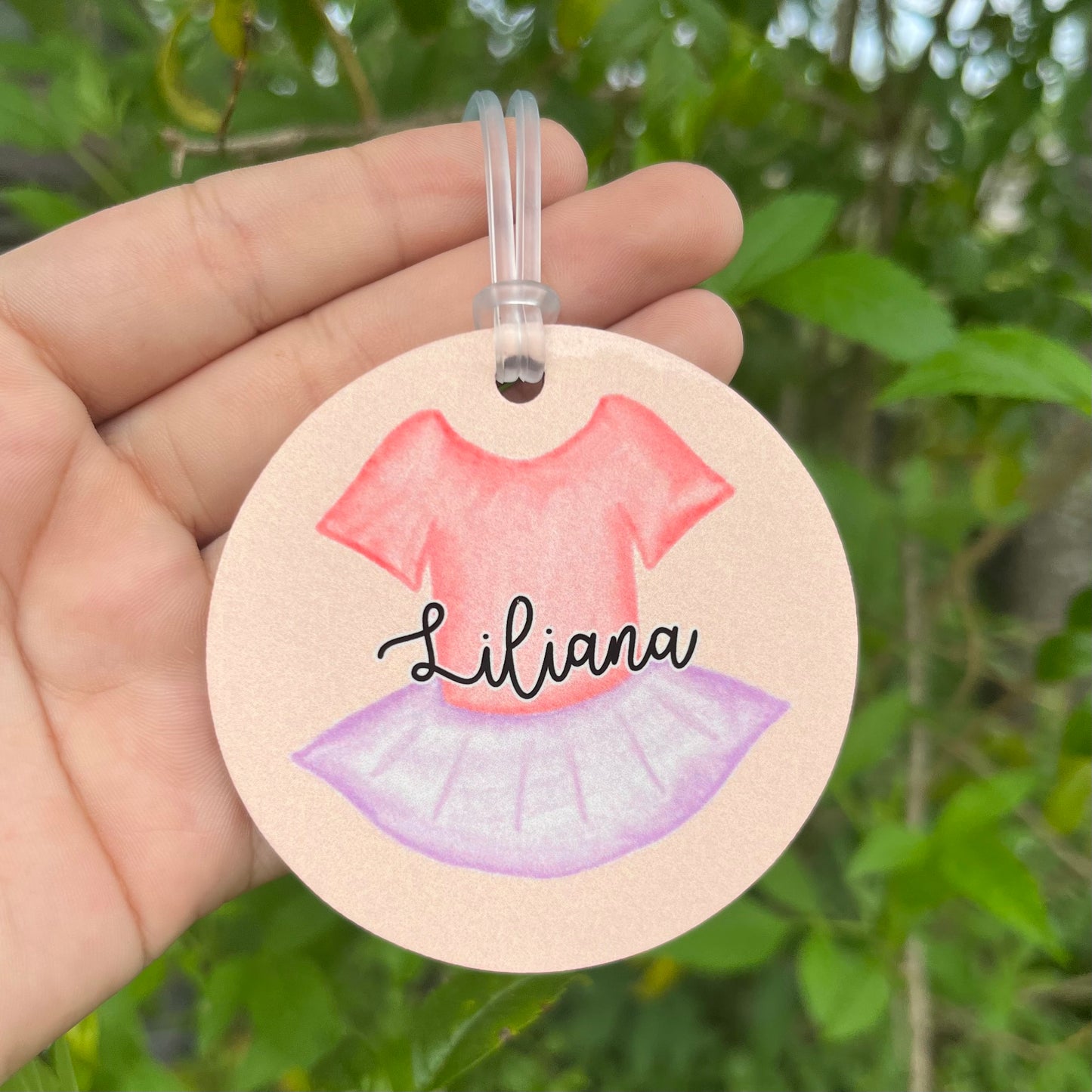Leotard Bag Tag