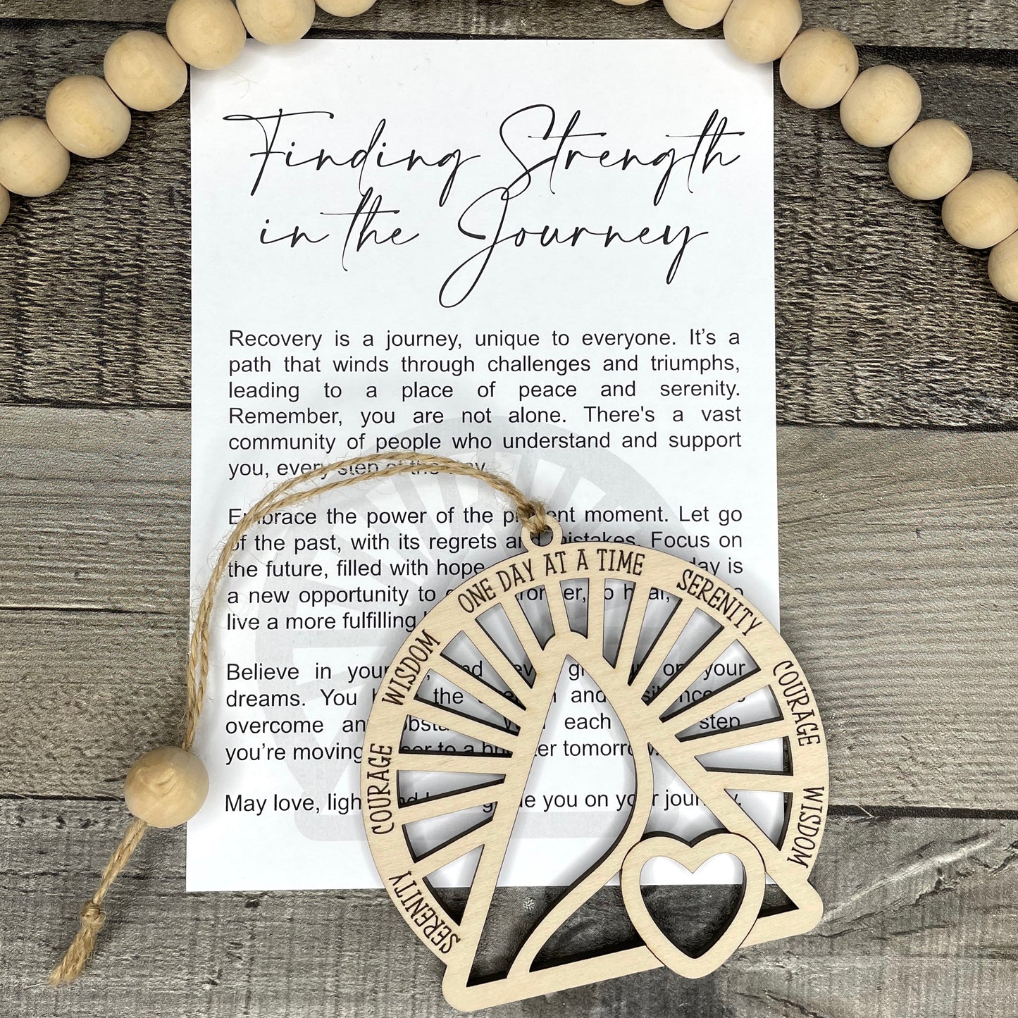 Finding Strength In The Journey Story Card