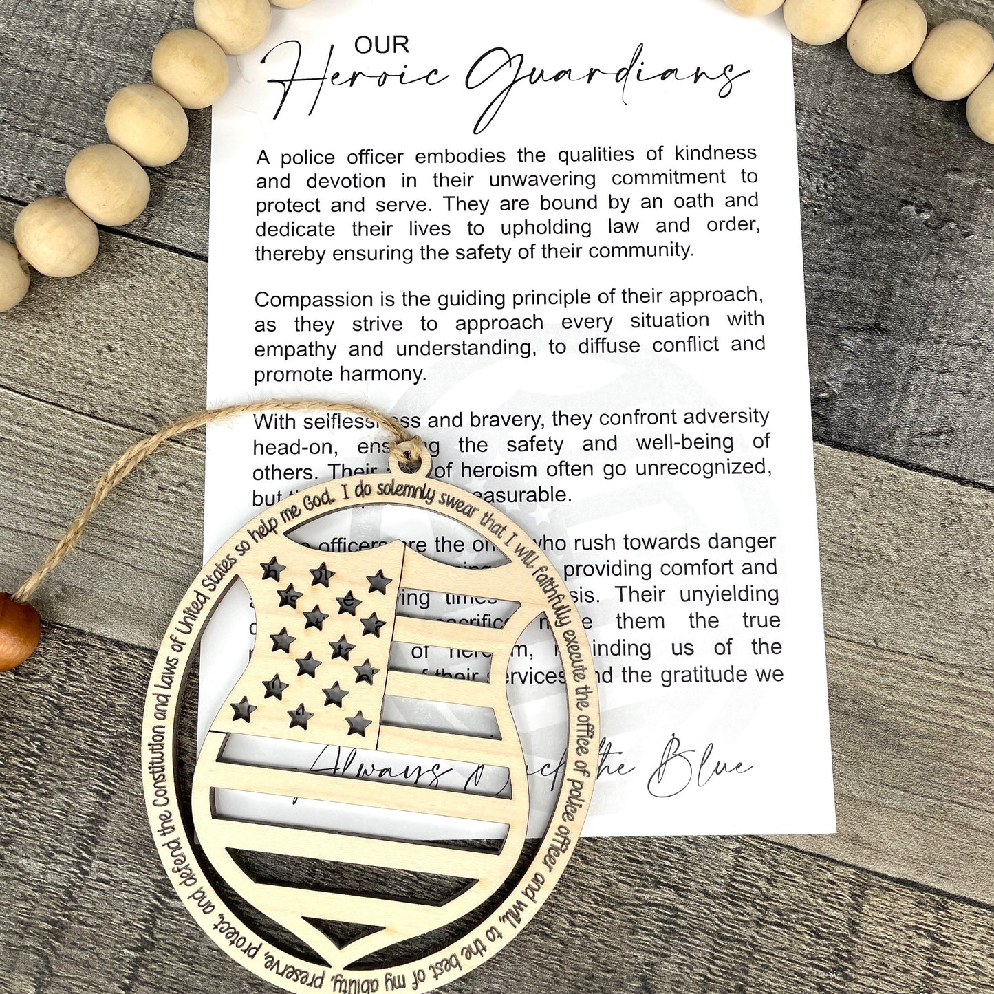 Our Heroic Guardians Story Card