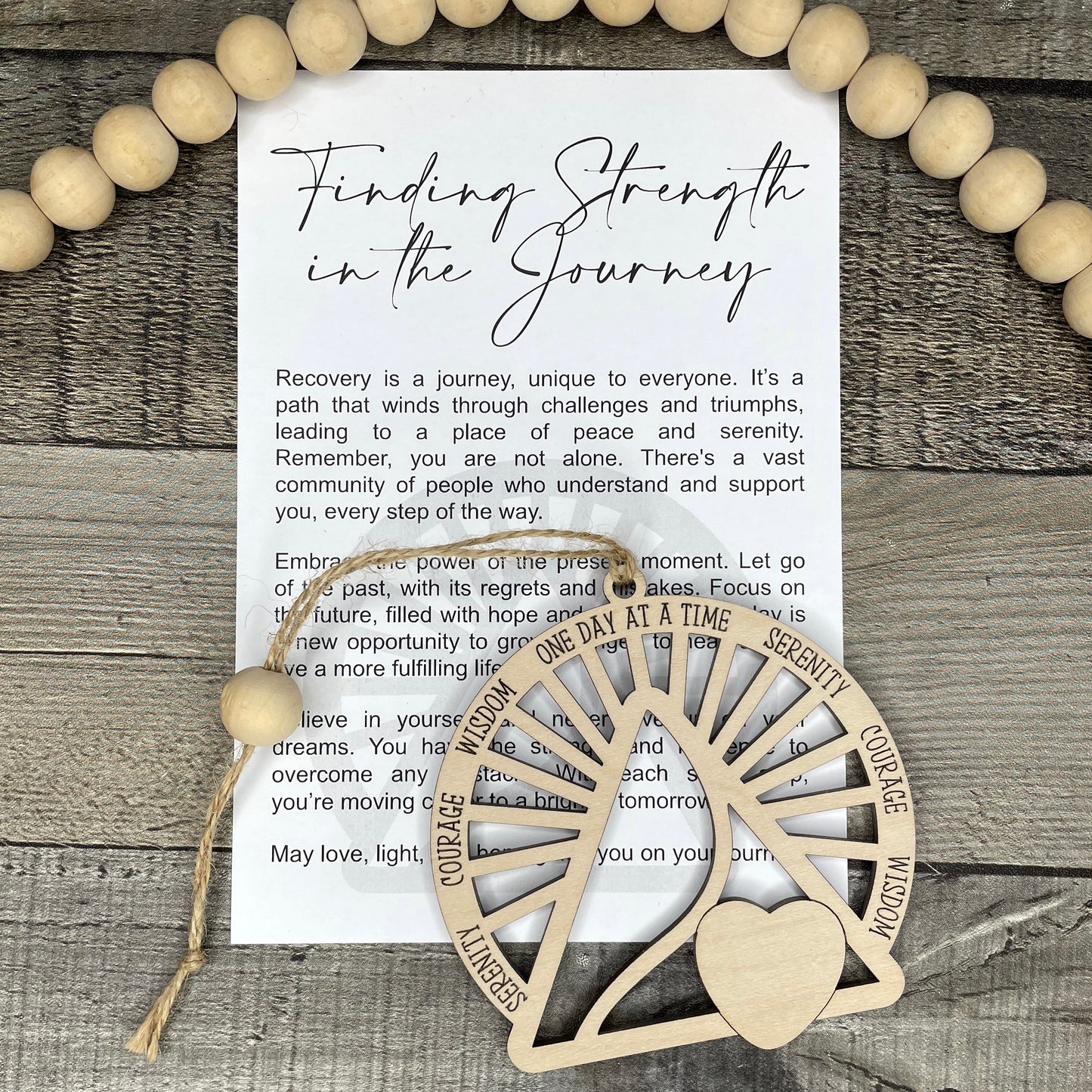 Finding Strength In The Journey Story Card