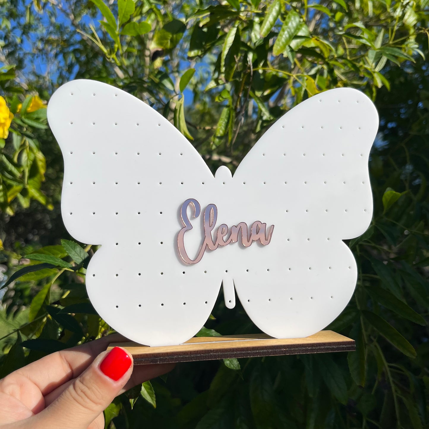 Butterfly Earring Holder Stand