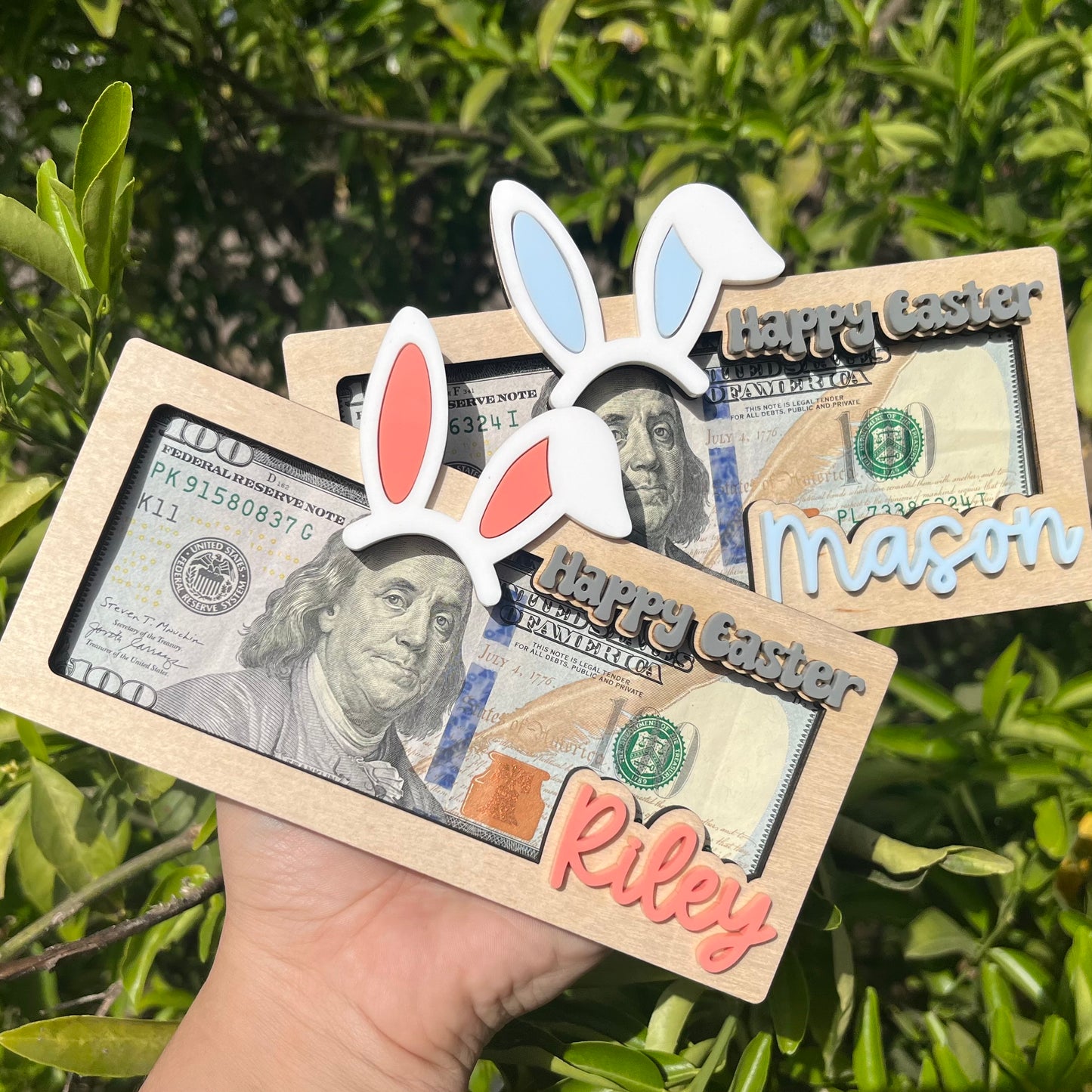 Easter Bunny Money Holder