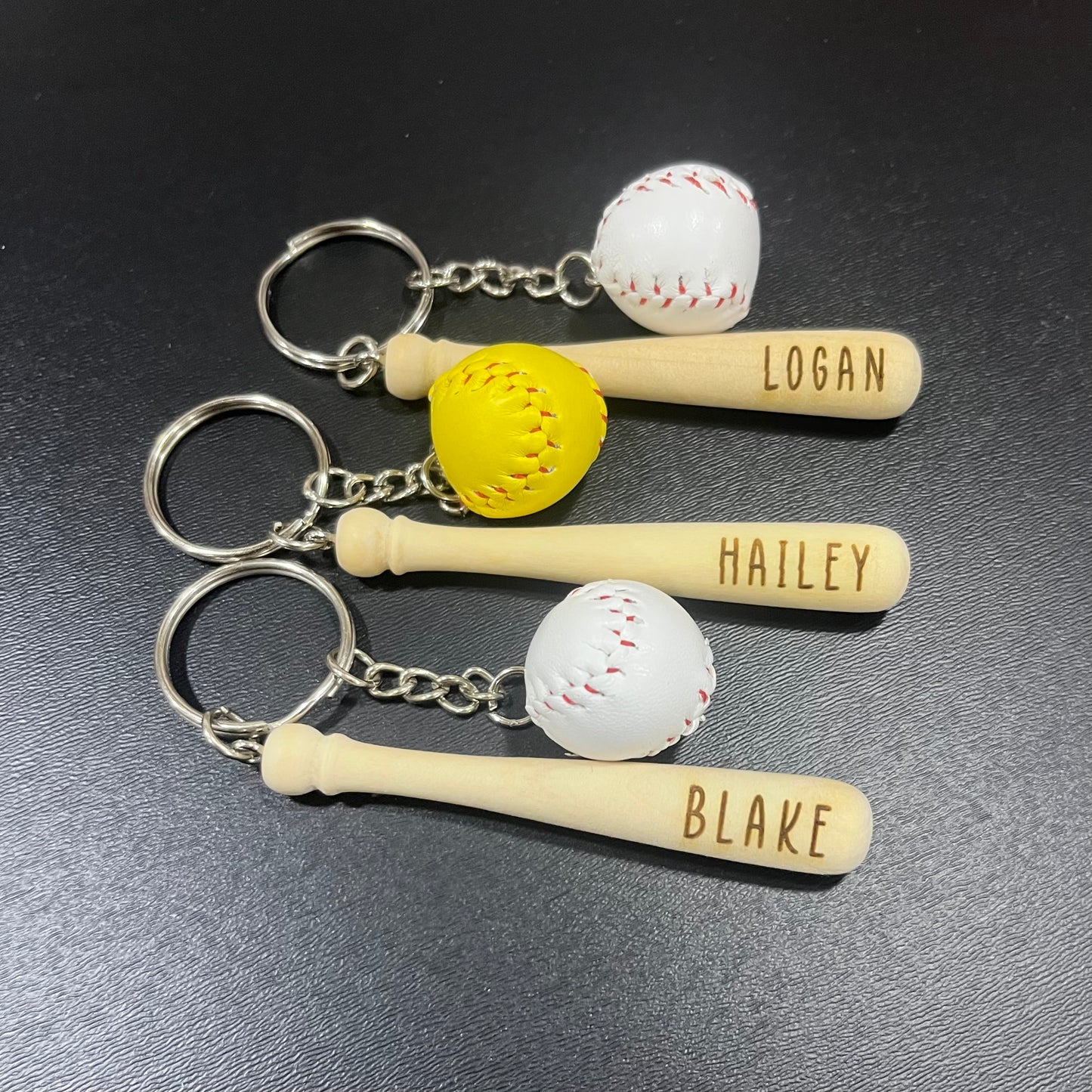 Baseball and Softball Keychains