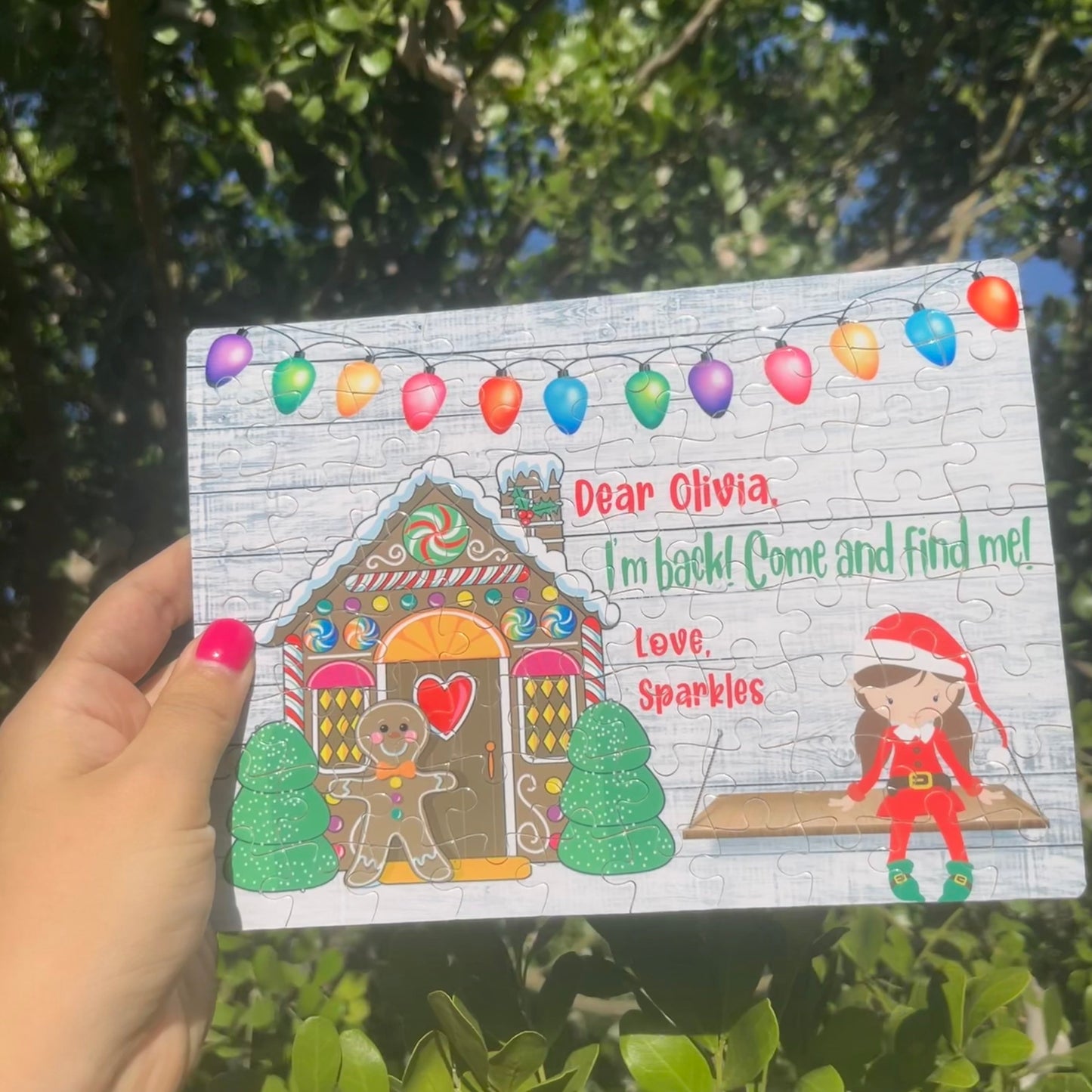 Personalized Christmas Puzzle WHOLESALE