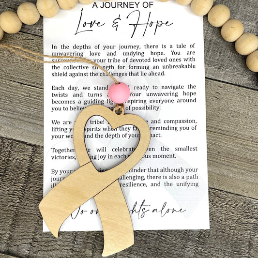A Journey of Love & Hope Story Card