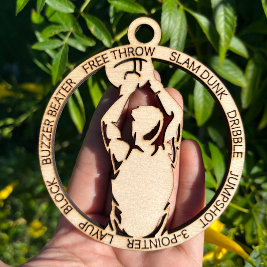 Basketball Sport Charm Ornament