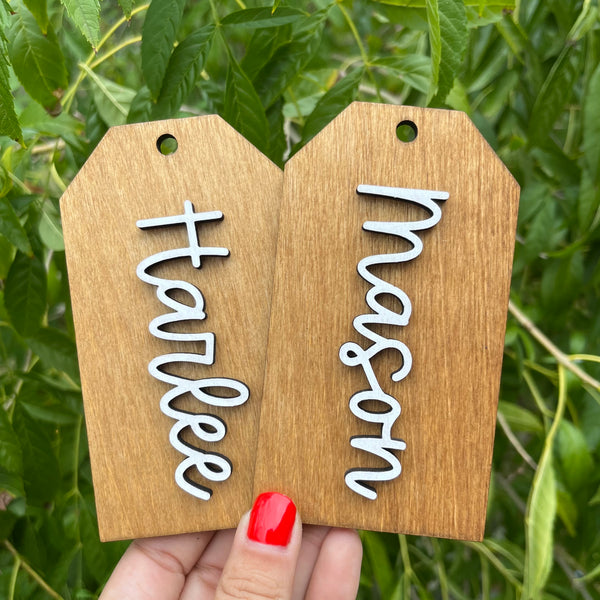Personalized Christmas Tags WS