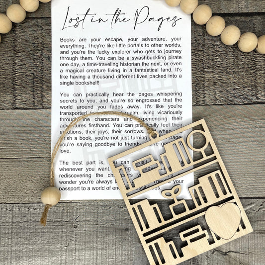Lost In The Pages Story Card