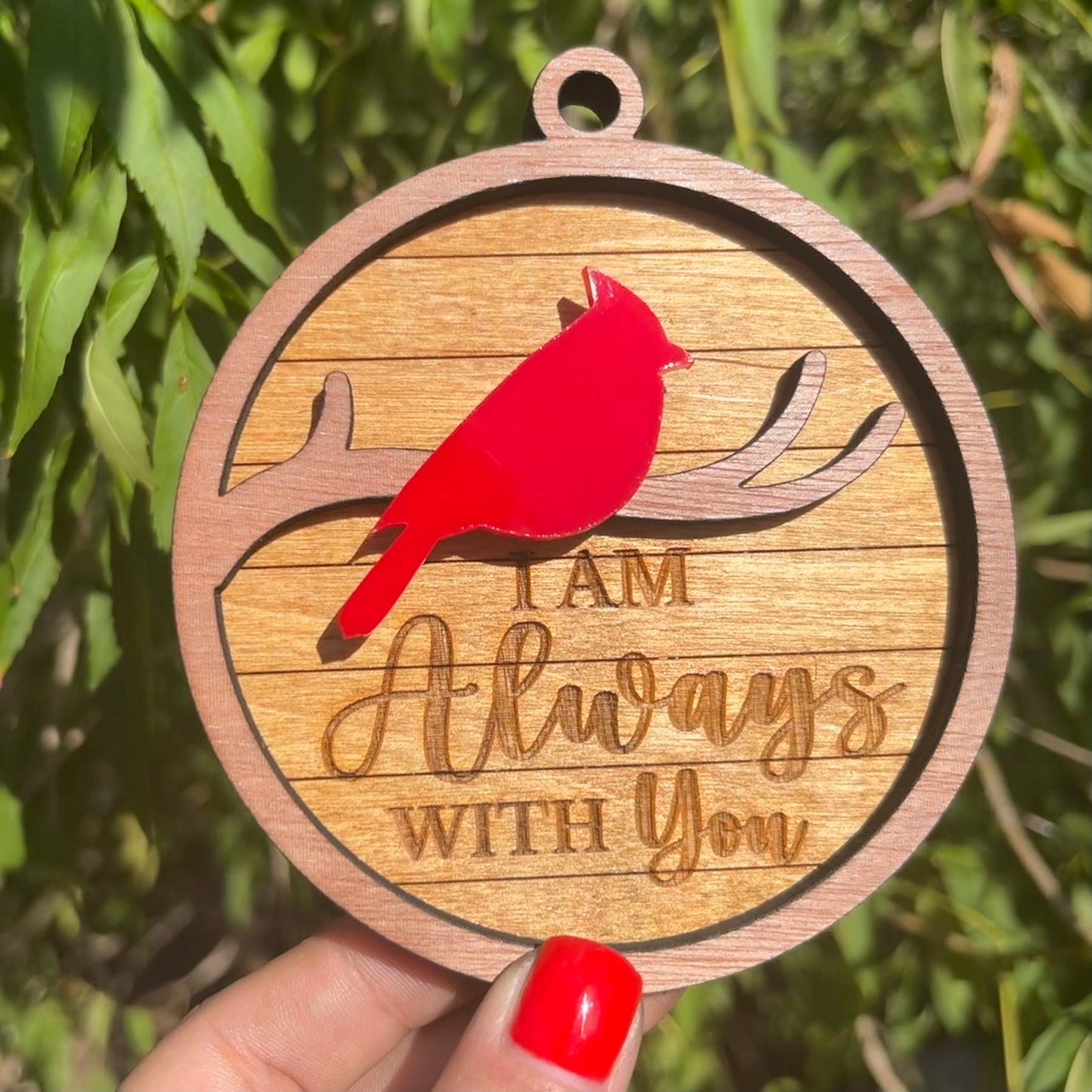 WHOLESALE I Am Always With You Christmas Ornament