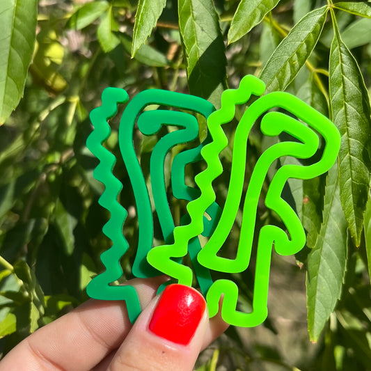 Dinosaur Acrylic Bookmark