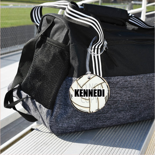Volleyball Bag Tag