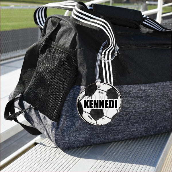 Soccer Bag Tag