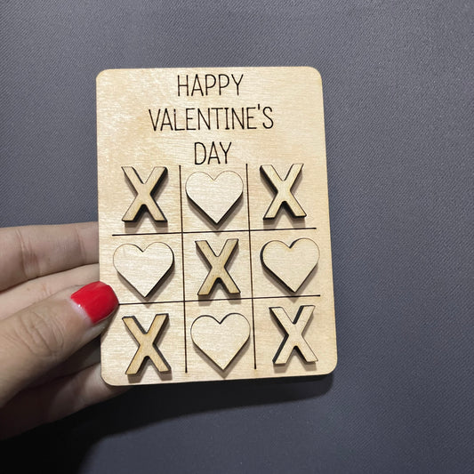 RTS Happy Valentine’s Day Tic Tac Toe PICK Your Own Pieces