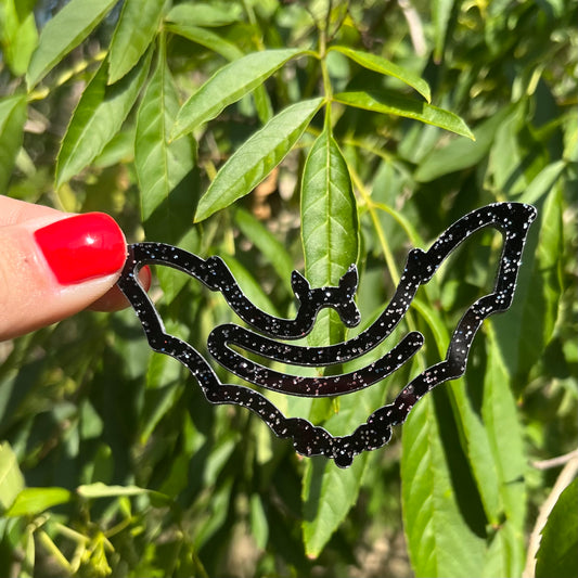 Bat Acrylic Bookmark