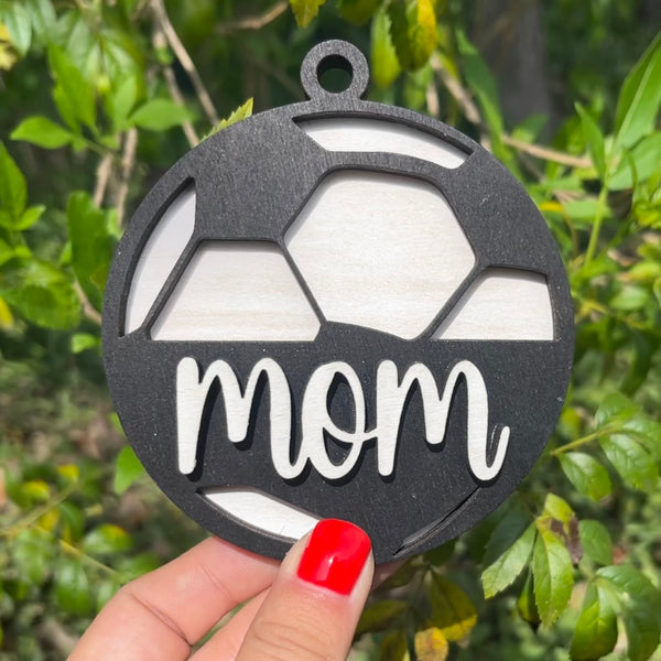 Soccer Mom Car Charm
