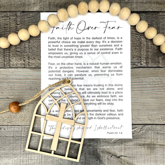 Faith Over Fear Story Card