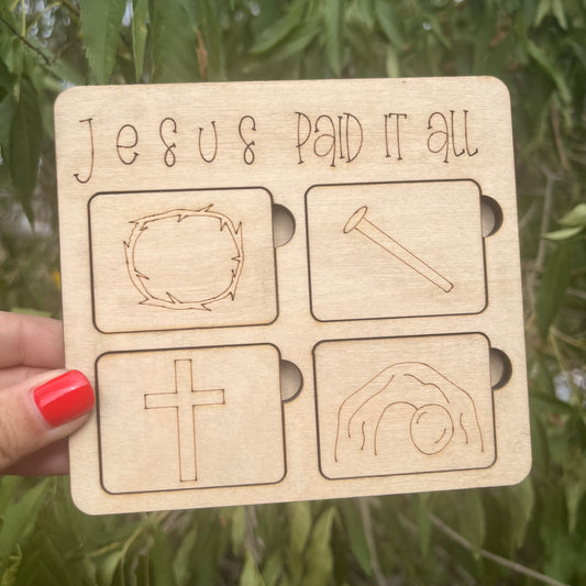 Jesus Paid It All Puzzle