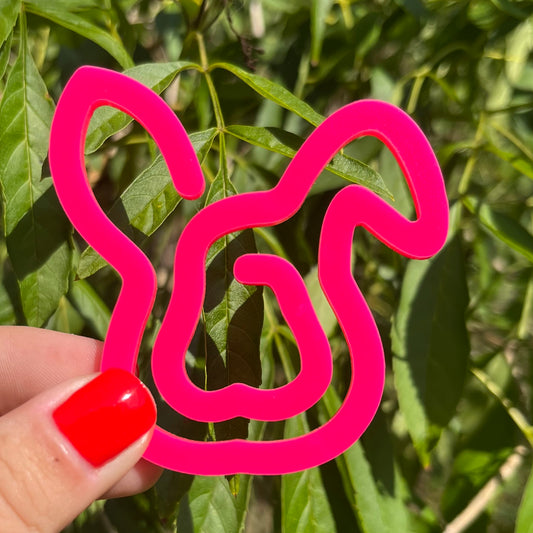 Bunny Acrylic Bookmark