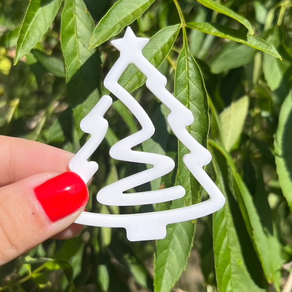 Christmas Tree Acrylic Bookmark