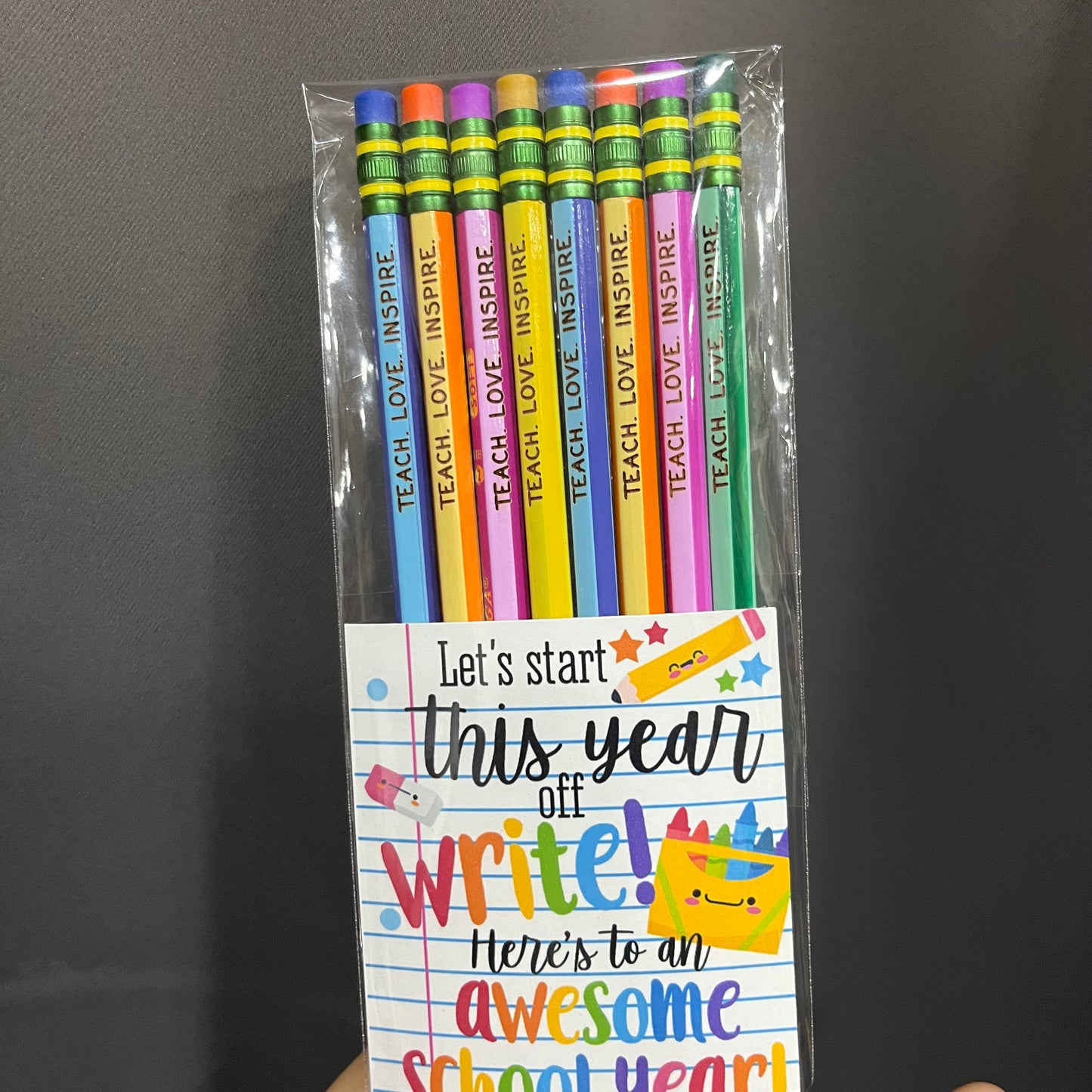 Two Tone Ticonderoga Personalized Pencils 8pk WHOLESALE