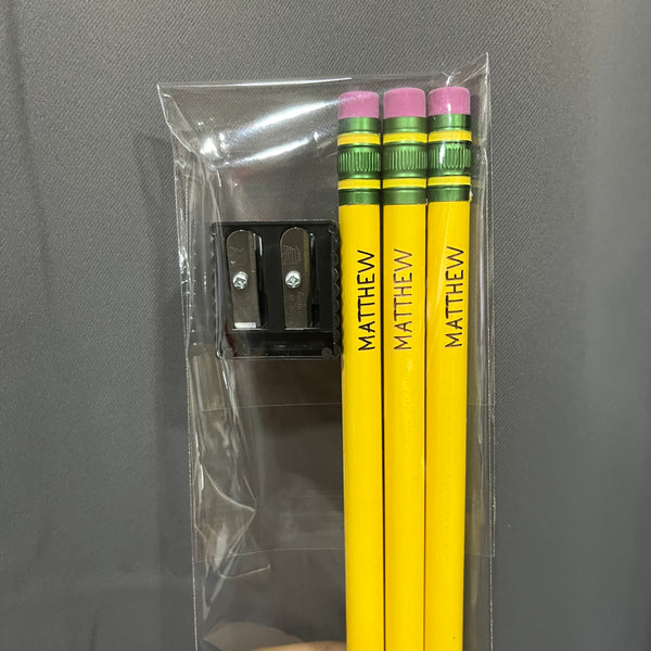 BIG Ticonderoga Personalized Pencils 3pk WS