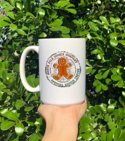 Cookie Tester Christmas Mug