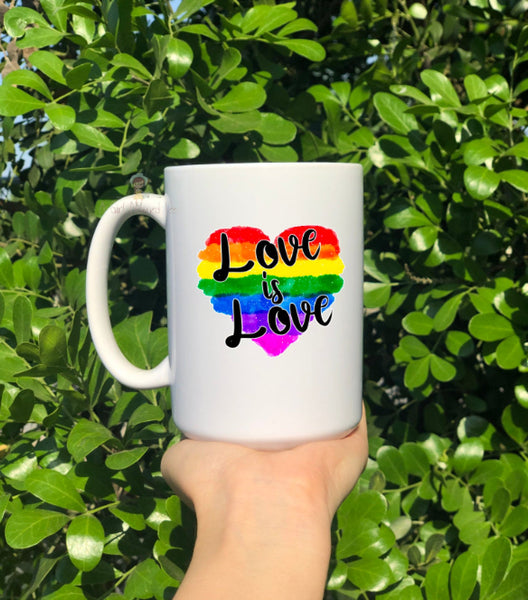 Love Is Love Pride Rainbow Mug