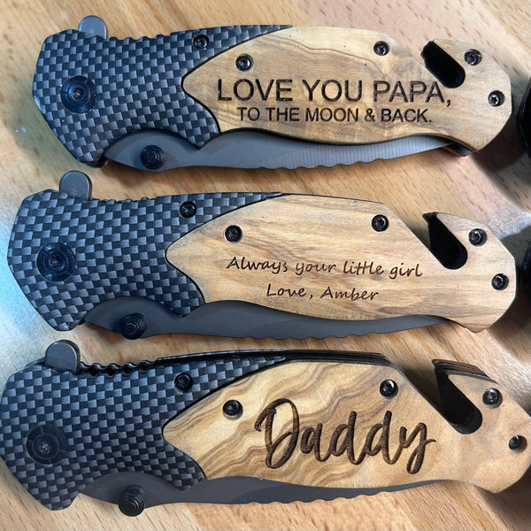 WHOLESALE Personalized Father’s Day Tools Knives Knife
