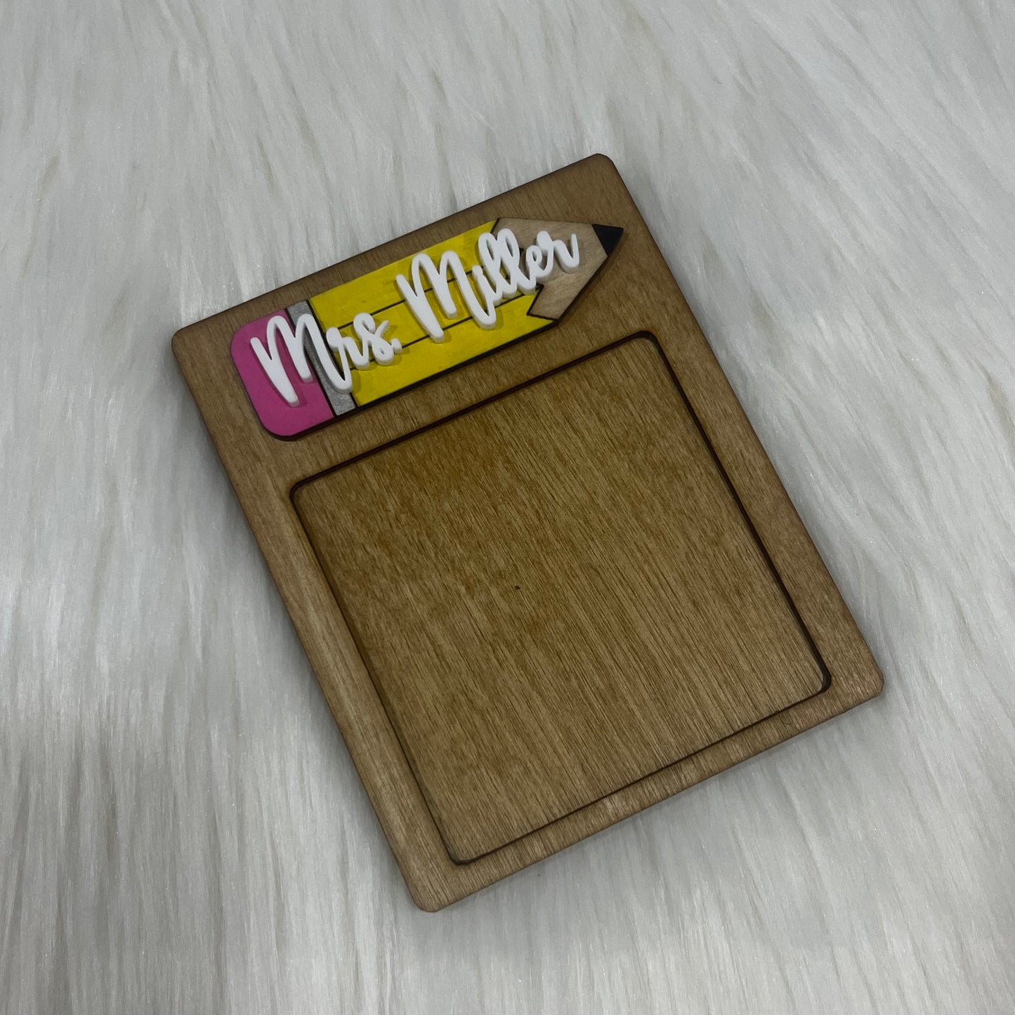 Pencil Sticky Note Holder