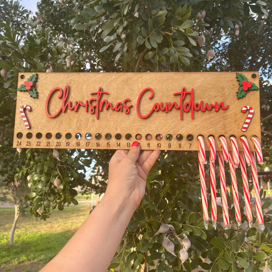 WHOLESALE Christmas Countdown Sign
