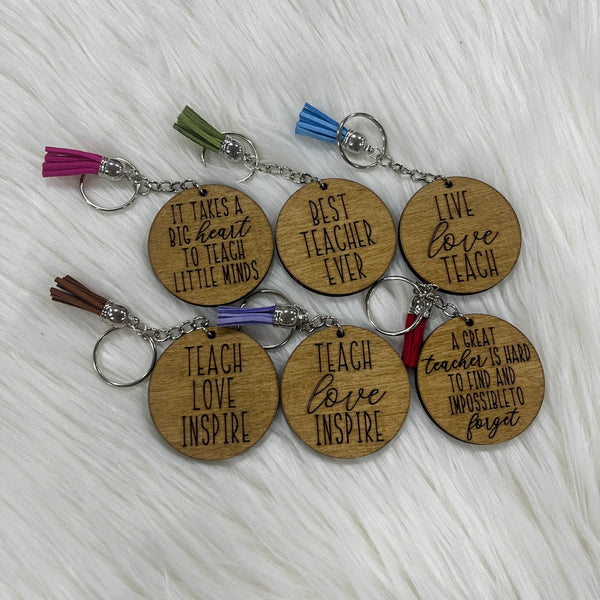 Teacher Keychains